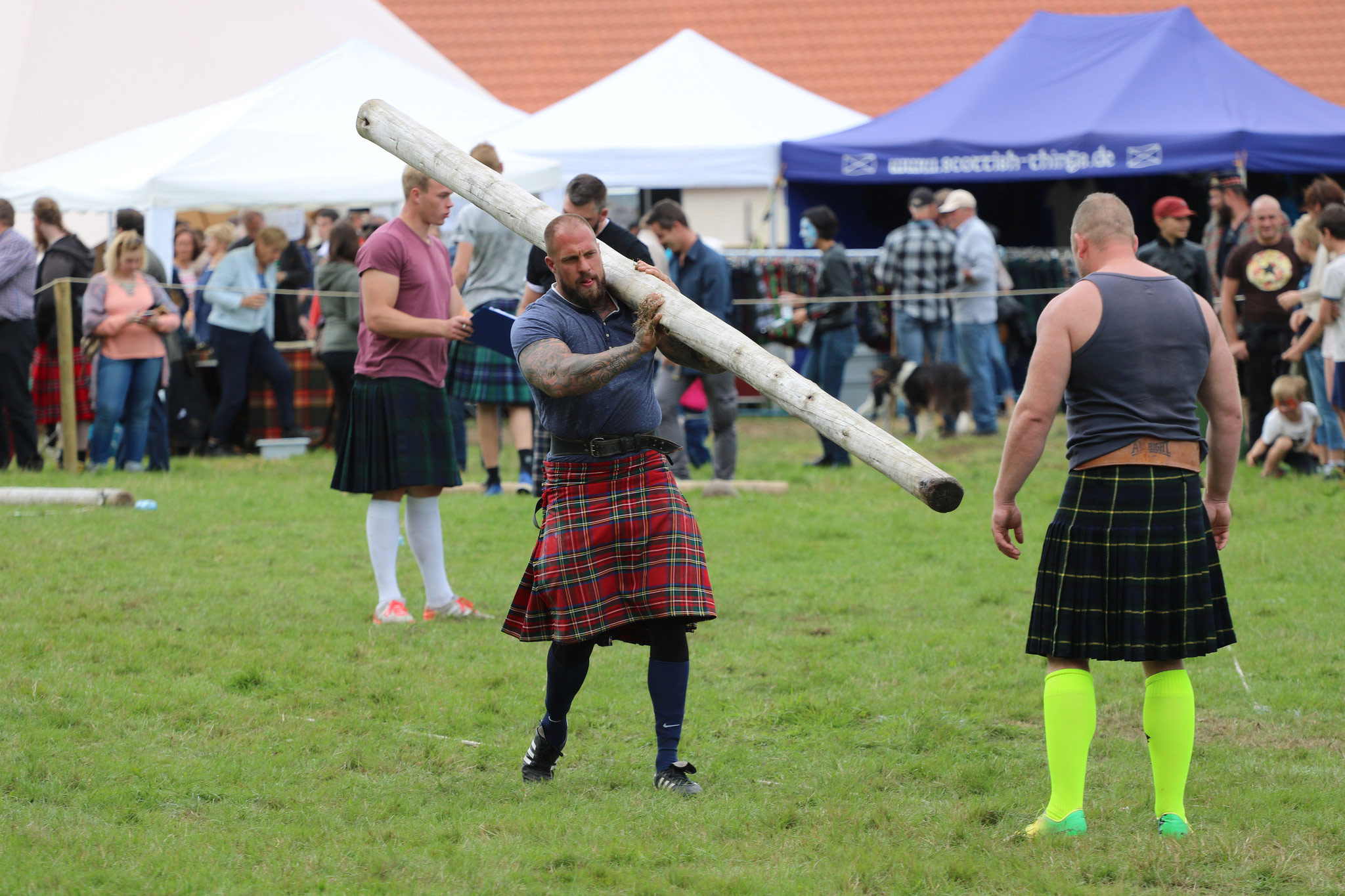 Scottish Days, Hougoumont (Waterloo)